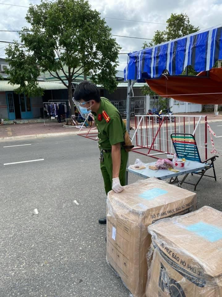 Hậu cần trong phòng chóng dịch tại huyện long điền