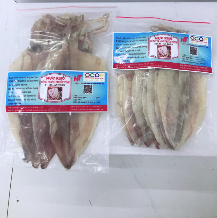 hình ảnh MỰC KHÔ taplo OCOP