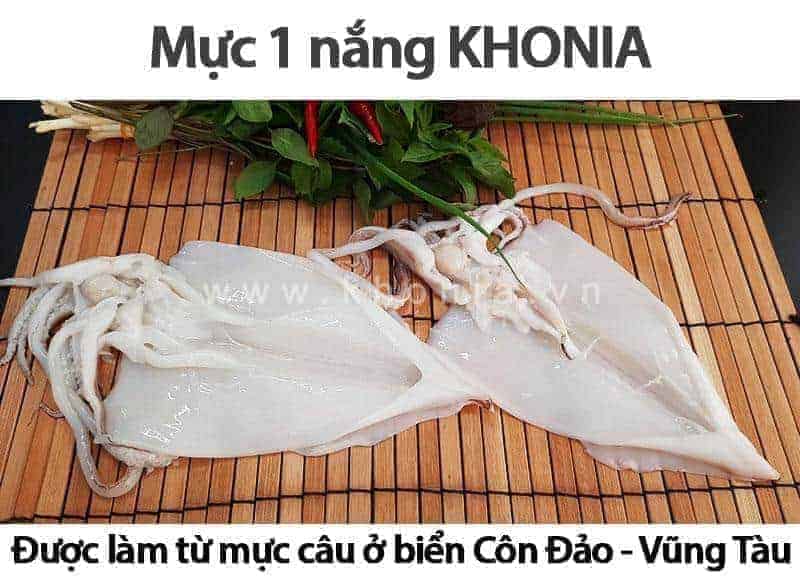 Mực một nắng Vũng Tàu con lớn